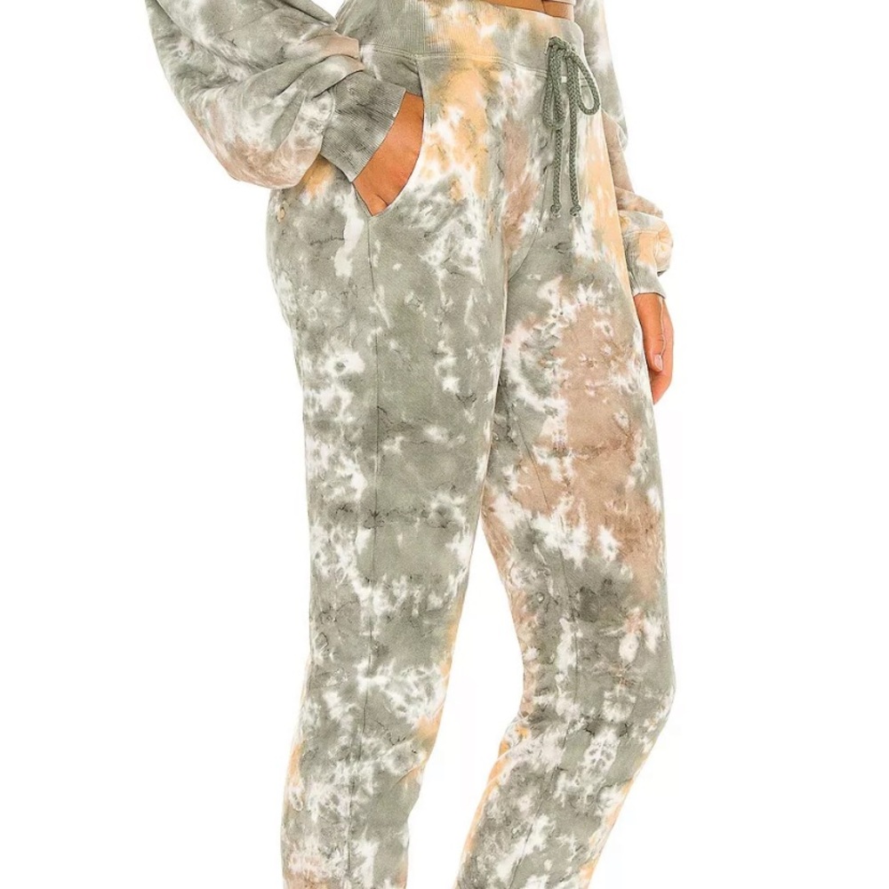 Daydreamer by free people womens tie dye jogger sweatpants size XS